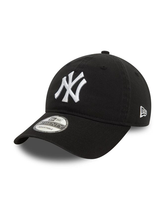 New Era - NOS WASHED 9TWENTY Uniseks Siyah Şapka - NE60579076