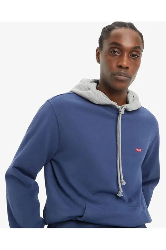 Levi's - OG HM BLOCKED HOODIE TR UPTOWN SAGRASSO Erkek Çok Renkli Sweatshirt - L001TV