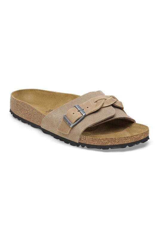 Birkenstock - OITA VL LEOI BRAIDED Kadın Kahverengi Terlik - 1026730