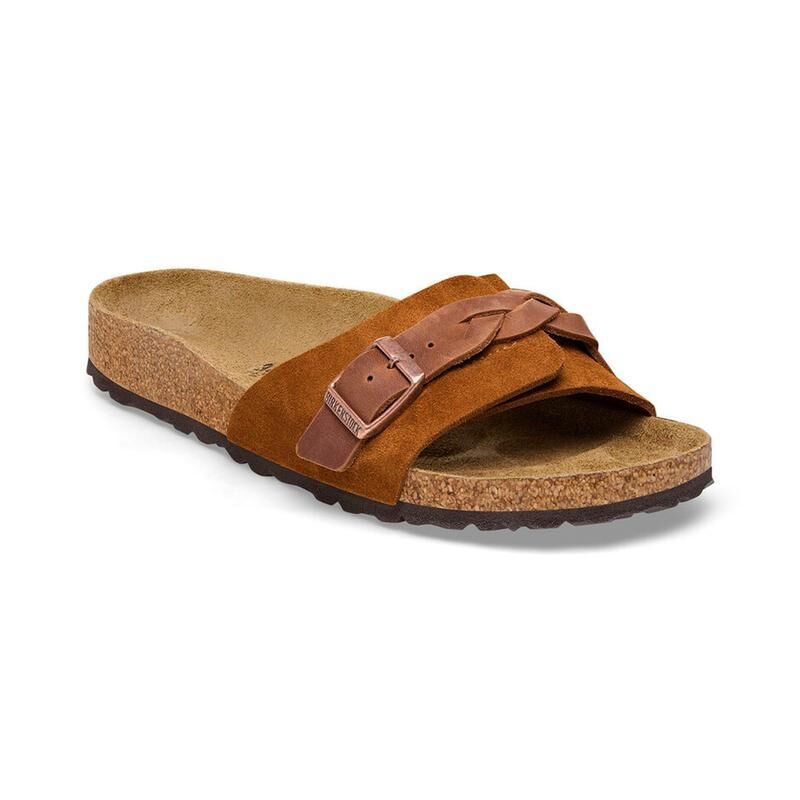 Birkenstock - OITA VL LEOI BRAIDED Kadın Kahverengi Terlik - 1026742