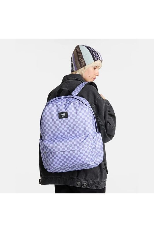 Old Skool Check Backpack Uniseks Mor Çanta - VN000H4X