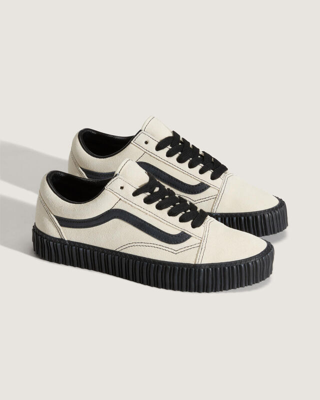 Old Skool Creeper Uniseks Bej Spor Ayakkabı - VN000DCE