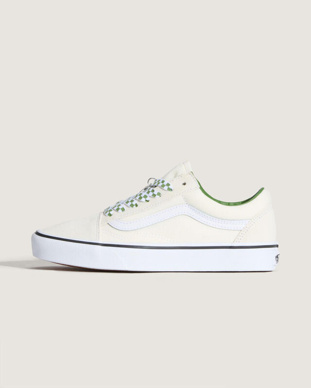 Old Skool Uniseks Beyaz Spor Ayakkabı - VN000D6W