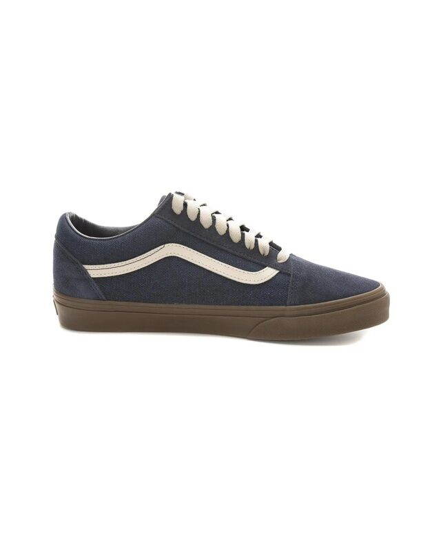 Vans - Old Skool Uniseks Koyu Mavi Spor Ayakkabı - VN0A2Z42