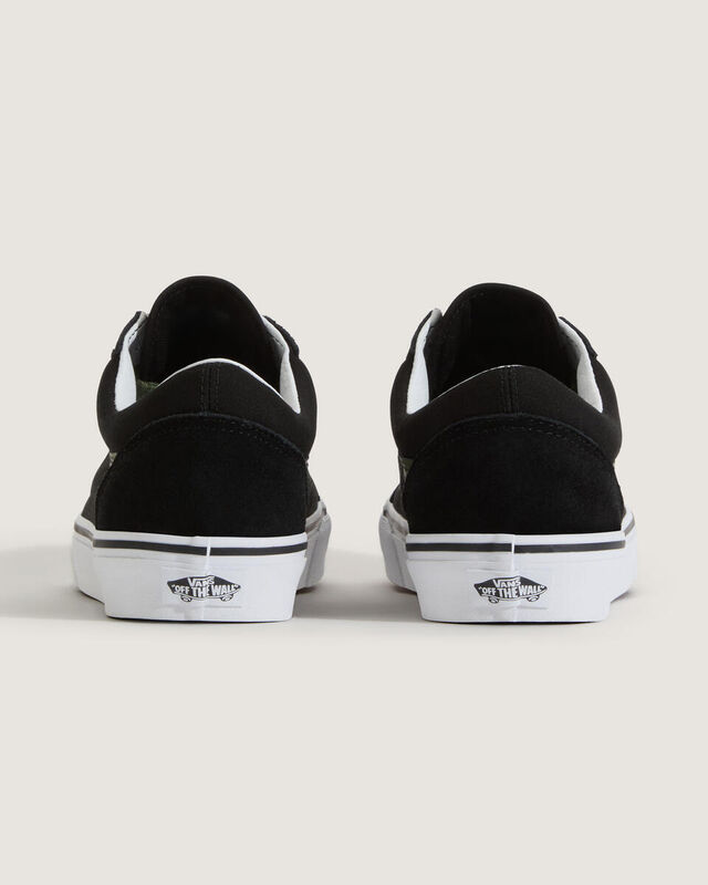 Old Skool Uniseks Siyah Spor Ayakkabı - VN000D7Z