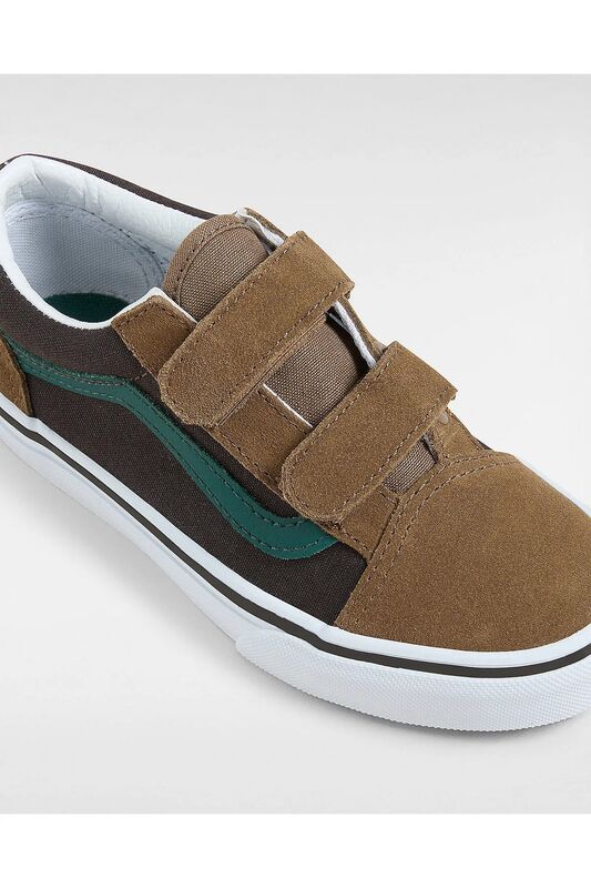 Old Skool V Unisex Çocuk Kahverengi Spor Ayakkabı - VN000CYA