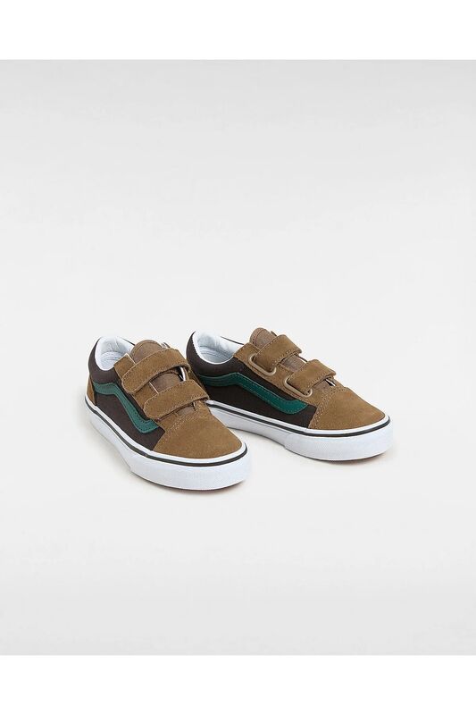 Old Skool V Unisex Çocuk Kahverengi Spor Ayakkabı - VN000CYA