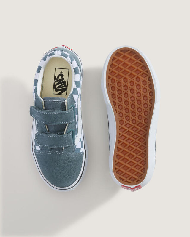 Old Skool V Unisex Çocuk Mavi Spor Ayakkabı - VN000CYA