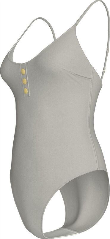 Tommy Hilfiger - ONE PIECE Kadın Beyaz Mayo - UW0UW05851