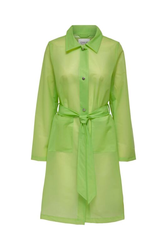 ONLACACIE RAIN COAT OTW Kadın Sarı Mont - 15281181