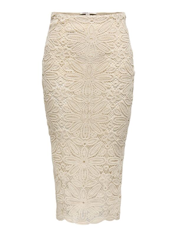 ONLALBERTE MW LONG SKIRT WVN Kadın Mor Etek - 15344887