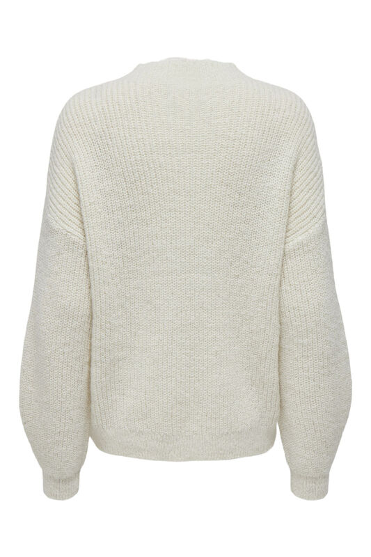 ONLALISA LIFE L/S STRUC HIGH NECK CC KNT Kadın Kahverengi Kazak - 15299282
