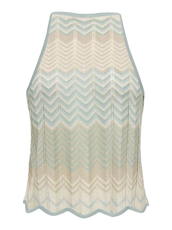 ONLALVIRA LIFE SL GLITTER TOP KNT Kadın Gri Kazak - 4794575