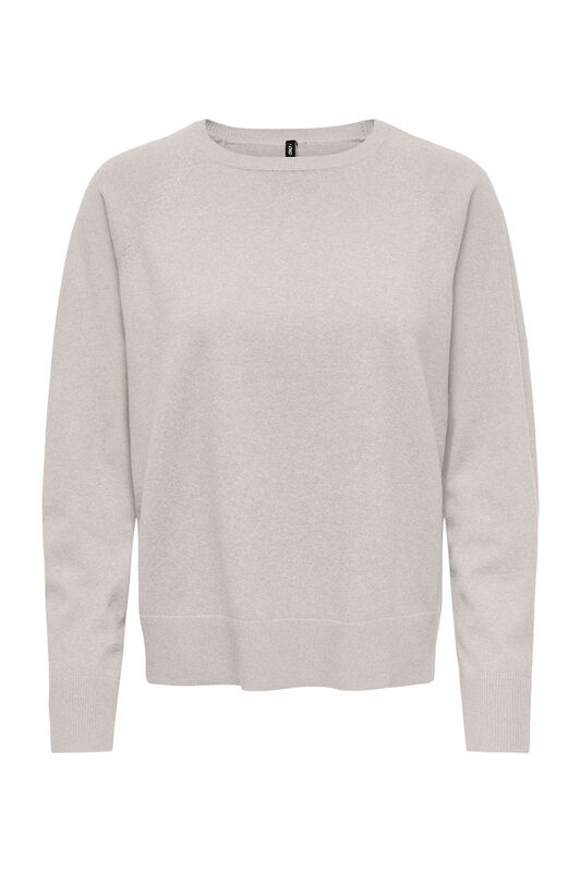 Only - ONLAMA LIFE LS RAGLAN O-NECK CC KNT Kadın Bej Kazak - 15334905