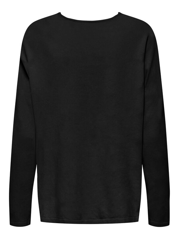 ONLAMALIO LIFE LS V-NECK KNT Kadın Black Kazak - 15340735