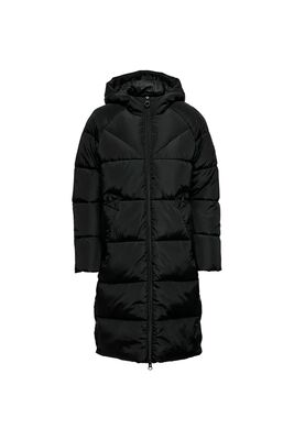 Only - Onlamanda Long Puffer Coat Cc Otw Kadın Siyah Kaban - 15233425