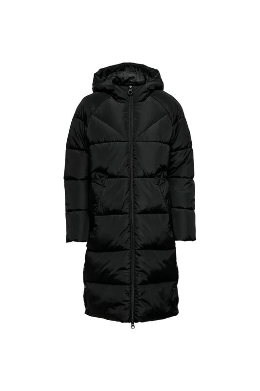 Only - Onlamanda Long Puffer Coat Cc Otw Kadın Siyah Kaban - 15233425