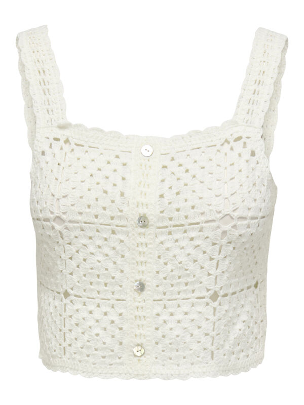 Only - ONLAMARI S/L TOP JRS Kadın Beyaz Bluz - 15346695
