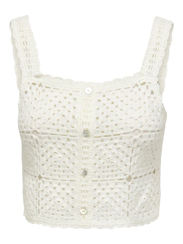 Only - ONLAMARI S/L TOP JRS Kadın Beyaz Bluz - 15346695