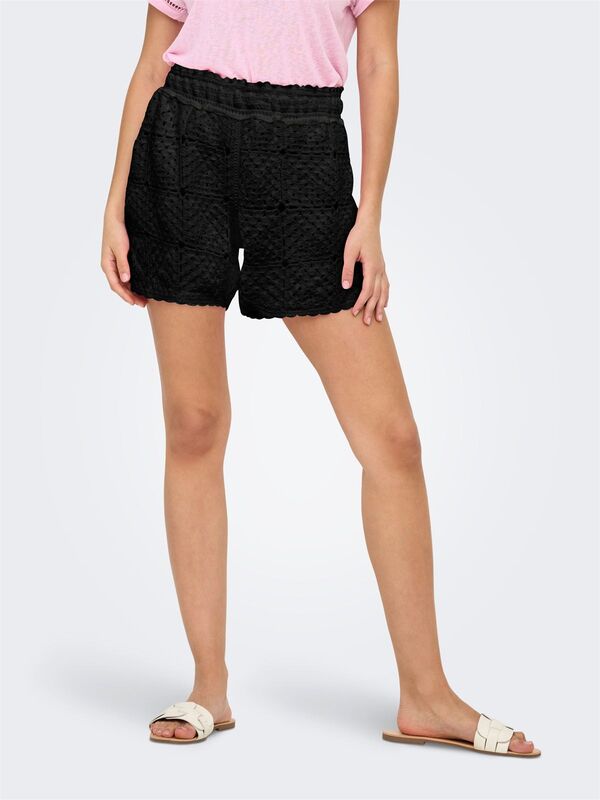 ONLAMARI SHORTS JRS Kadın Black Şort - 15346687