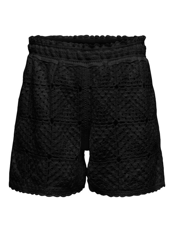 Only - ONLAMARI SHORTS JRS Kadın Black Şort - 15346687
