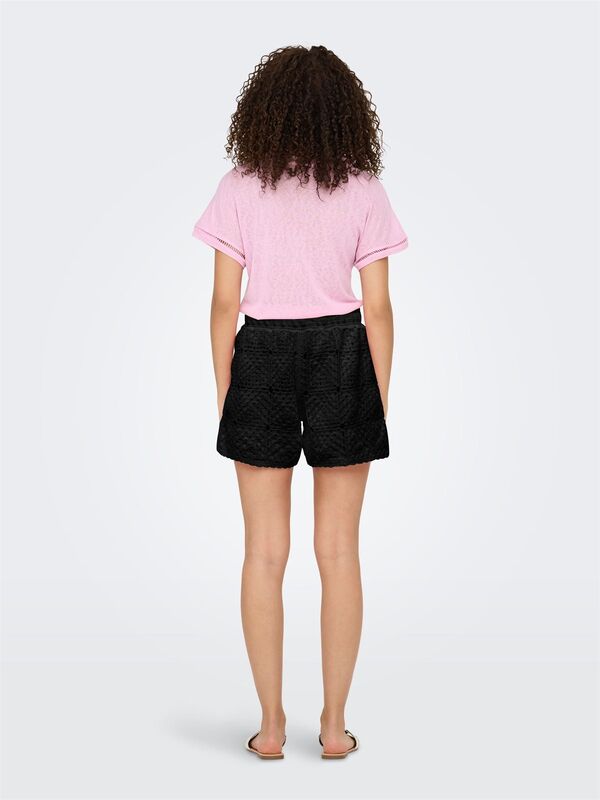ONLAMARI SHORTS JRS Kadın Black Şort - 15346687