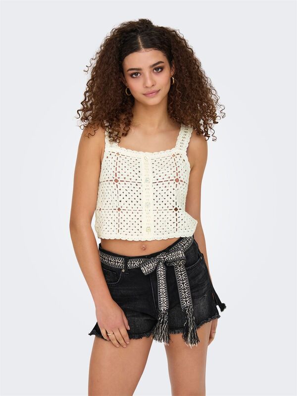 ONLAMARI S/L TOP JRS Kadın Beyaz Bluz - 15346695