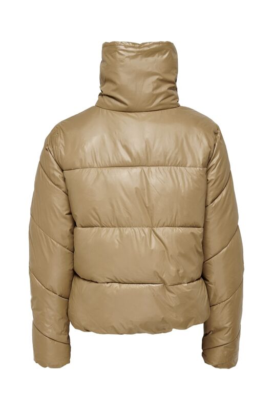Onlanja Short Puffer Cs Otw Kadın Kahverengi Mont - 15265538