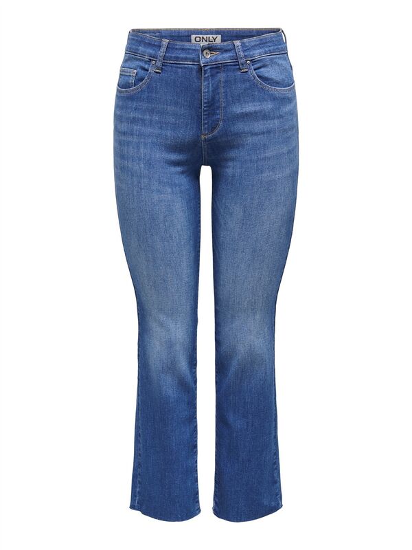 ONLANN-KENYA MW CR AK FLA DNM SOO618NOOS Kadın Mavi Denim Pantolon - 15340941