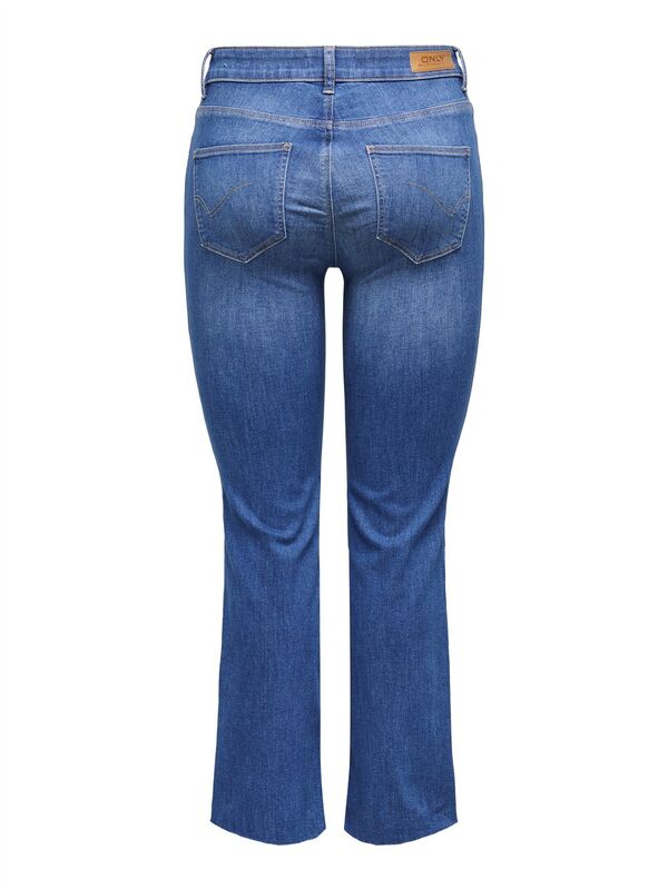 ONLANN-KENYA MW CR AK FLA DNM SOO618NOOS Kadın Mavi Denim Pantolon - 15340941