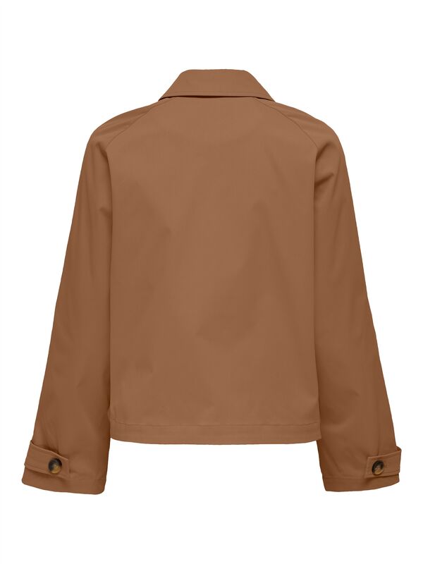 ONLAPRIL LIFE SHORT TRENCHCOAT OTW NOOS Kadın Toasted Coconut Ceket - 15274982