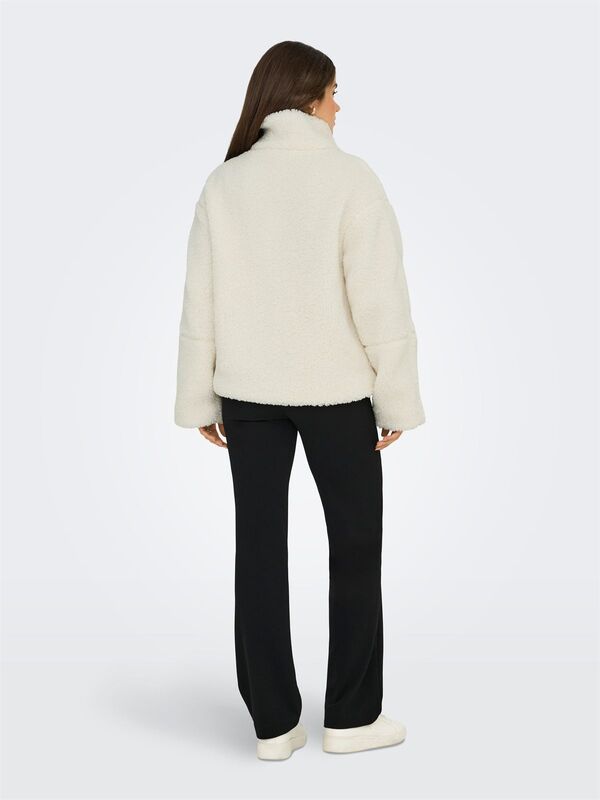 ONLASPEN TEDDY JACKET OTW Kadın Beyaz Dış Giyim - 15349400