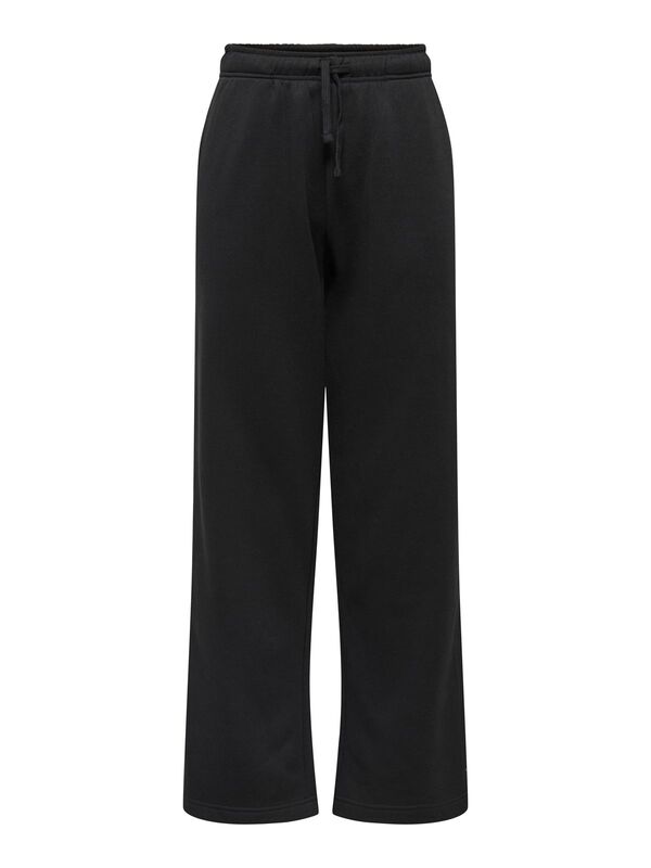 Only - ONLBEST LIFE STRAIGHT PANT SWT NOOS Kadın Black Eşofman Altı - 15338734