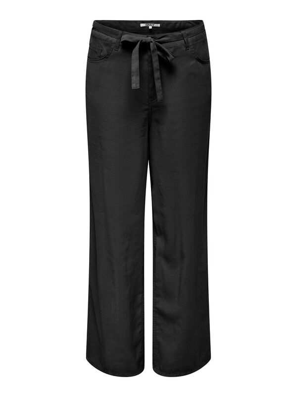 ONLBLEECKER ARIS LIFE MW PANT CC WVN Kadın Siyah Pantolon - O15337957