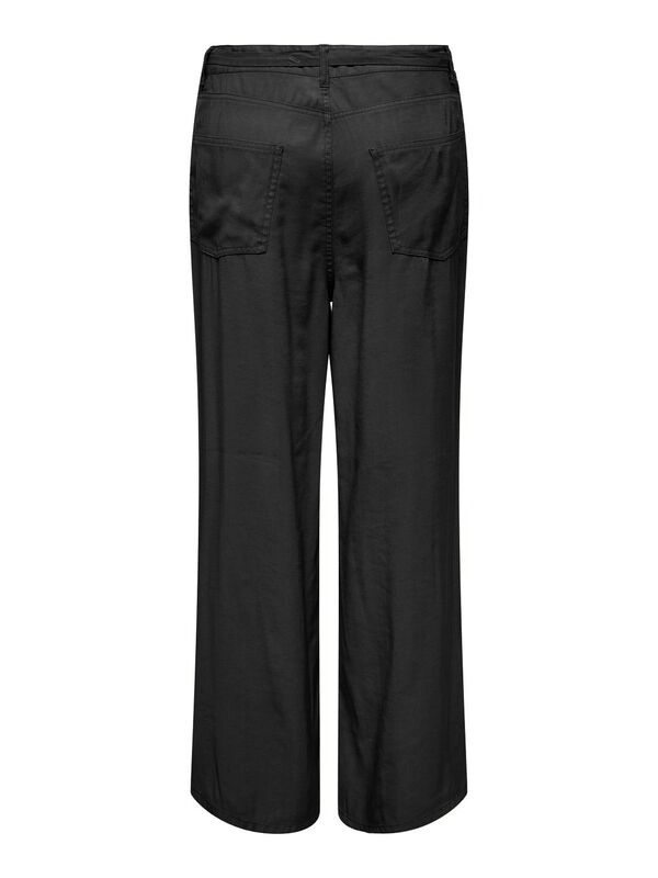 ONLBLEECKER ARIS LIFE MW PANT CC WVN Kadın Siyah Pantolon - O15337957