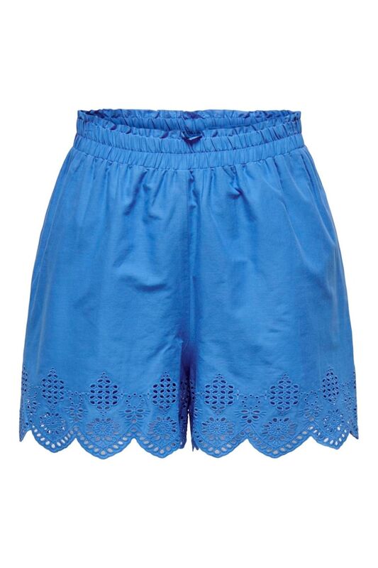 Only - ONLBONDI HW SHORTS WVN Kadın Mavi Şort - 15321245