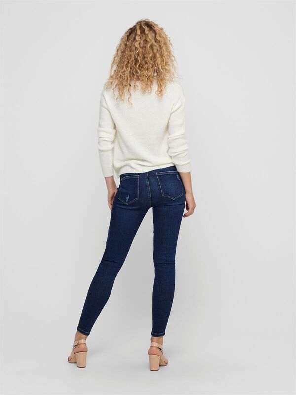 ONLCAMILLA V-NECK L/S PULLOVER KNT NOOS Kadın Bej Kazak - 15204588