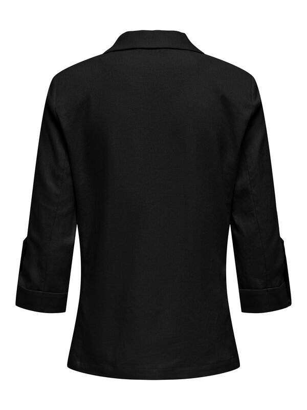 ONLCARO 3/4 UNLINED BLAZER CC TLR Kadın Siyah Ceket - 15312199