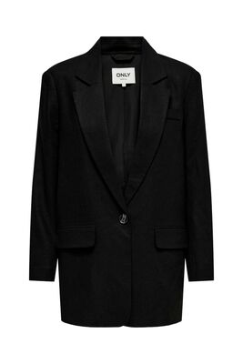 Only - ONLCARO-LANA L/S OVS LIN BLAZER TLR NOOS Kadın Siyah Ceket - 15290245 Only - ONLCARO-LANA L/S OVS LIN BLAZER TLR NOOS Kadın Siyah Ceket - 15290245