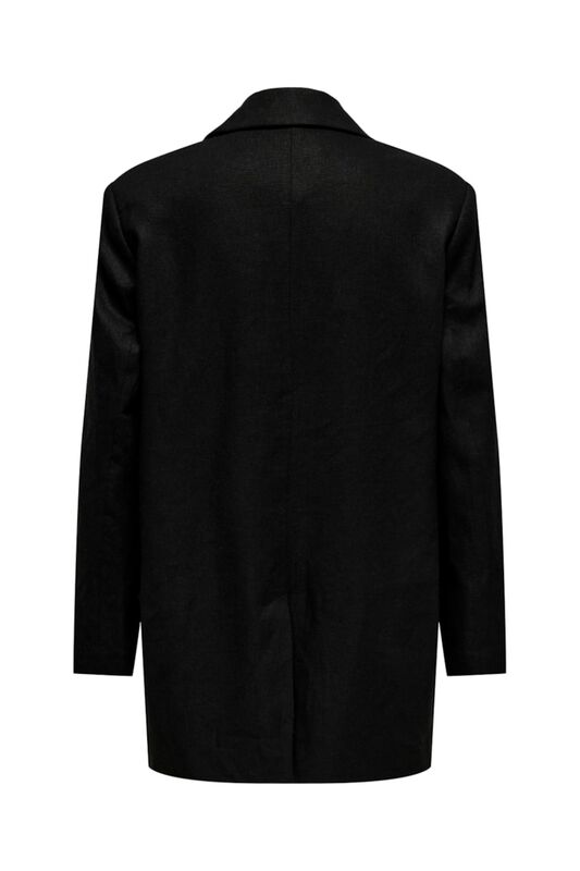 ONLCARO-LANA L/S OVS LIN BLAZER TLR NOOS Kadın Siyah Ceket - 15290245 ONLCARO-LANA L/S OVS LIN BLAZER TLR NOOS Kadın Siyah Ceket - 15290245