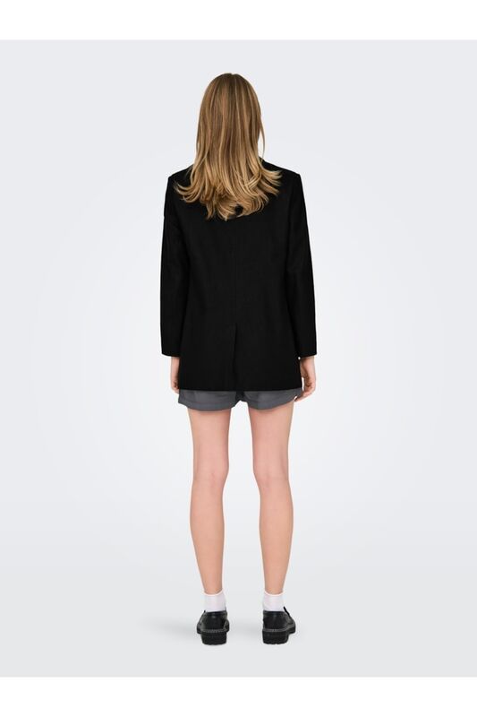 ONLCARO-LANA L/S OVS LIN BLAZER TLR NOOS Kadın Siyah Ceket - 15290245 ONLCARO-LANA L/S OVS LIN BLAZER TLR NOOS Kadın Siyah Ceket - 15290245