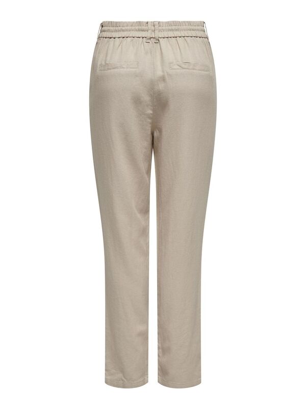 ONLCARO-POPTRASH EASY LINEN BL CC PNT Kadın Mavi Pantolon - 15278710