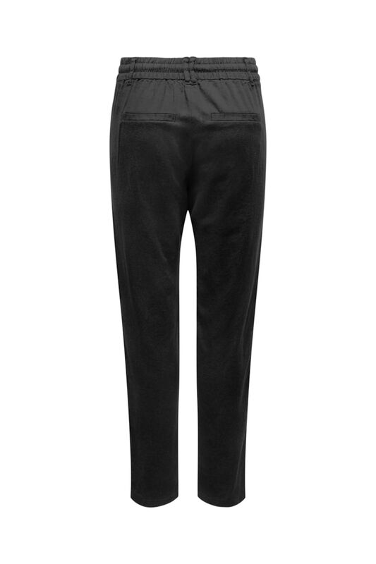ONLCARO-POPTRASH EASY LINEN BL CC PNT Kadın Siyah Pantolon - 15278710