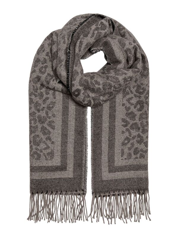 Only - ONLCLARISA ANIMAL SOFT SCARF CC Kadın Kahverengi Atkı - 15350130