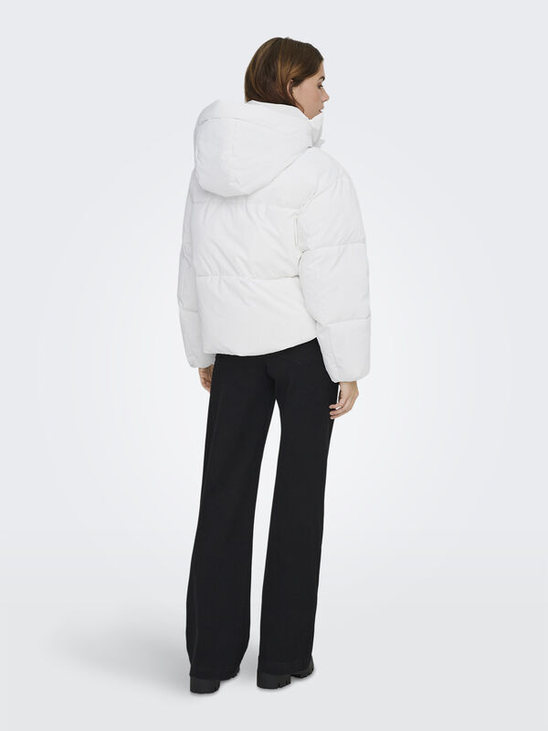ONLDIXIE LIFE PUFFER JACKET CC OTW Kadın Beyaz Dış Giyim - 15349122