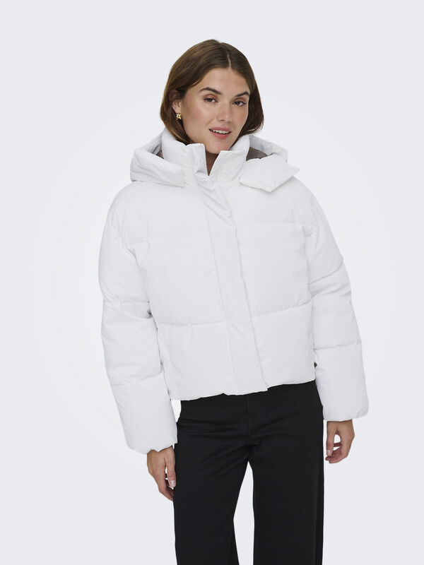 ONLDIXIE LIFE PUFFER JACKET CC OTW Kadın Beyaz Dış Giyim - 15349122