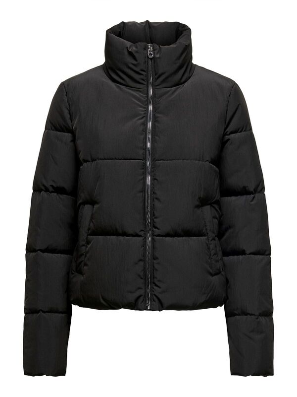 Only - ONLDOLLY SHORT PUFFER JACKET OTW Kadın Siyah Mont - 15205371