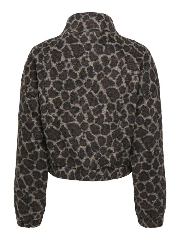 ONLEMILIA LIFE SHORT LEO JACKET CC OTW Kadın Gray Mont - 15349082