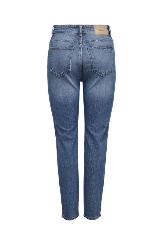 ONLEMILY HW STRAIGHT ANK DNM AZG611 Kadın Lacivert Jean - 15302428