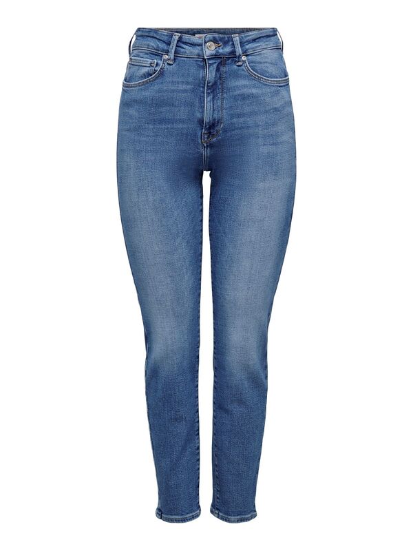 Only - ONLEMILY STRETCH HW ST AK DNM CRO571NOOS Kadın Mavi Jean - 15283925